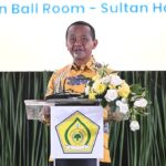 Ketua Umum DPP Partai Golkar, Bahlil Lahadalia, dalam acara Muktamar ke-IX Pengajian Al Hidayah di Jakarta pada Senin-Rabu (20-22/10/2025)