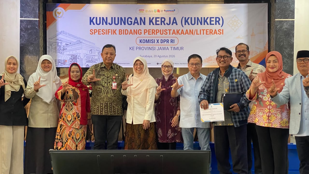 Kunjungan kerja spesifik Komisi X DPR RI ke Jawa tImur pada Kamis (20/08)